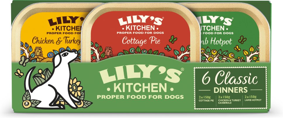 Lily's Kitchen Classic Dinners für Hunde - 12 x 150 g