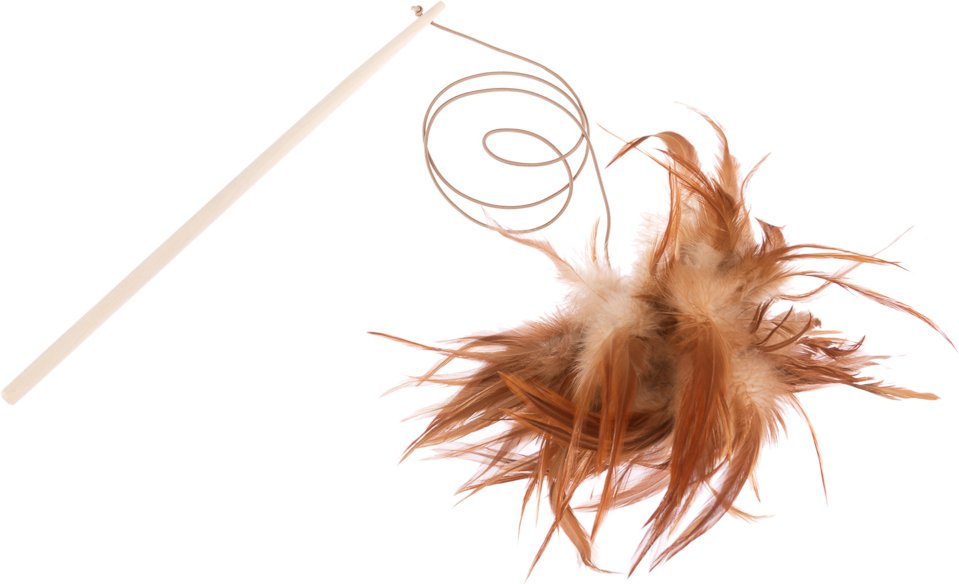 TIAKI Katzenangel mit Federn - 1 Stück