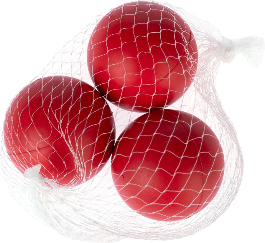 zooplus Basics Gummibälle für Hunde - 3 Stück (Ø 5 cm)