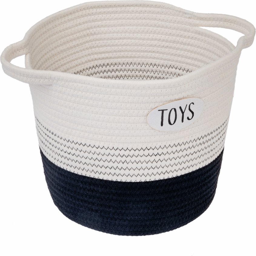 TIAKI Spielzeug-Aufbewahrungskorb - Ø 27 x H 24 cm