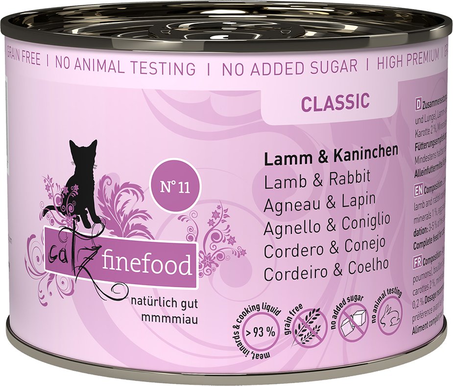 catz finefood 6 x 200 g - Lamm & Kaninchen