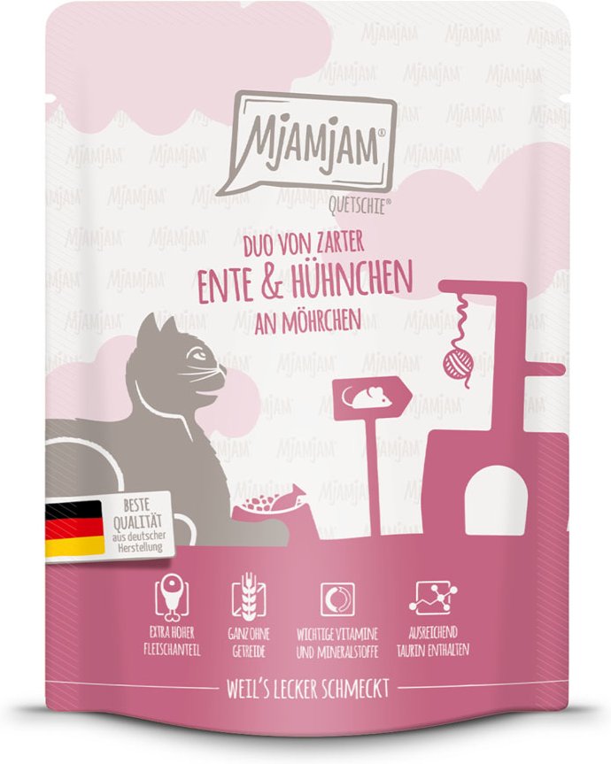 Thumbnail - MjAMjAM Quetschie 6 x 300 g - Ente & Huhn