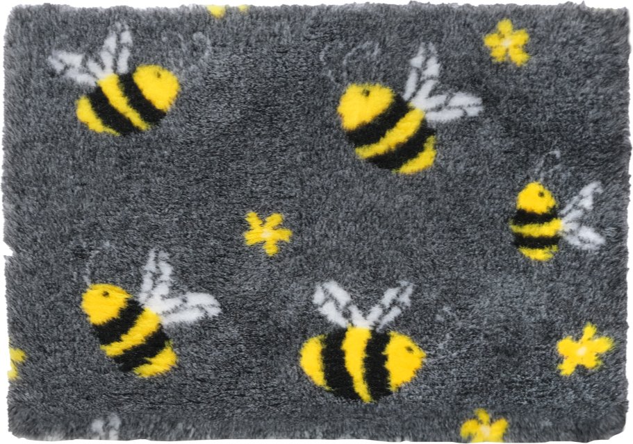 Vetbed® Anti-Rutsch Hundedecke Bumblebee - L 100 x B 75 cm