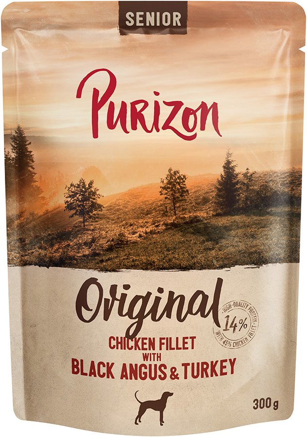 Thumbnail - Purizon Senior Hühnerfilet mit Black-Angus - 6 x 300 g