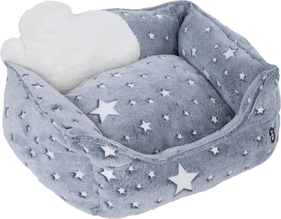 TIAKI Hundebett Glowing Stars - L 70 x B 50 x H 25 cm