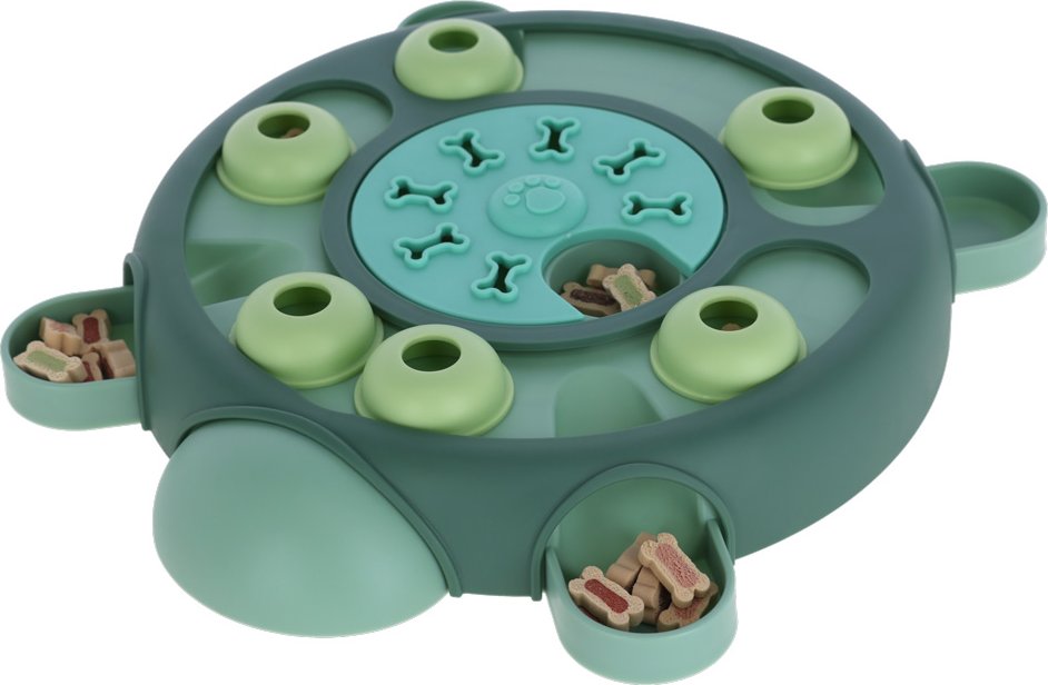 Kerbl Pet Denk- & Lernspielzeug Schildkröte - L 25 x B 28 x H 5 cm