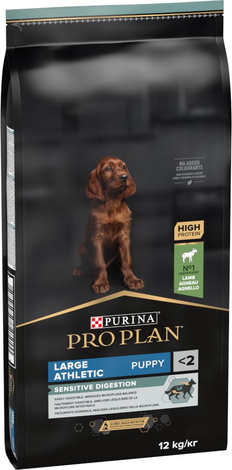 PURINA PRO PLAN Large Athletic Puppy Sensitive Digestion Lamm - 12 kg