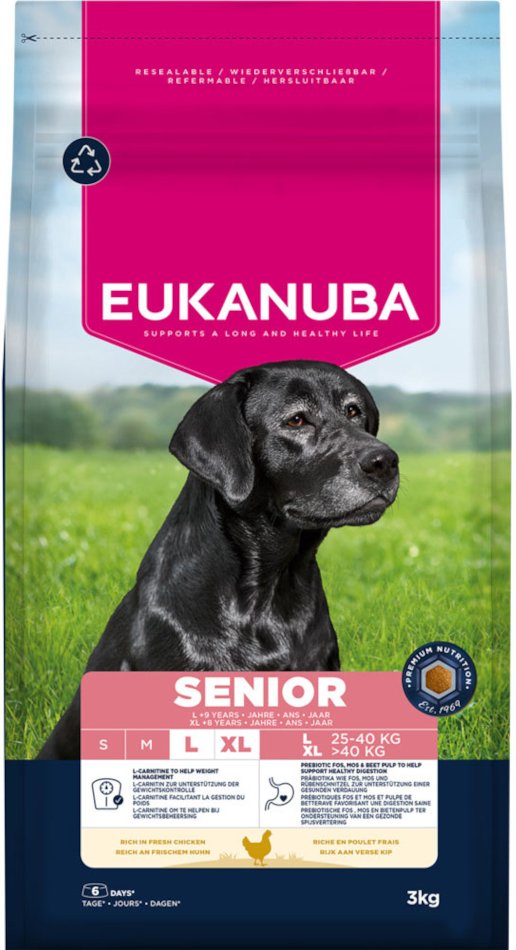 Eukanuba Premium Nutrition Senior Large & Giant Breed Huhn - 3 kg
