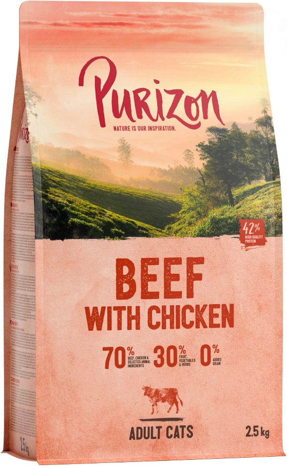 Purizon Original Rind mit Huhn - getreidefrei - 2,5 kg