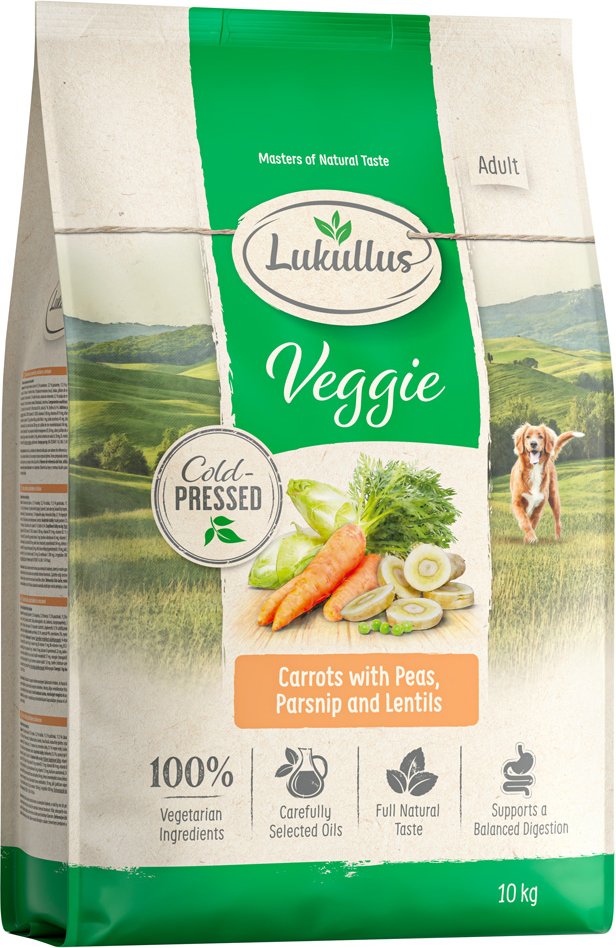 Lukullus Kaltgepresst Veggie - Sparpaket: 2 x 10 kg: neue Rezeptur