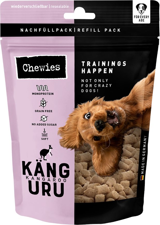 Chewies Trainings-Happen - Sparpaket: Känguru 4 x 175