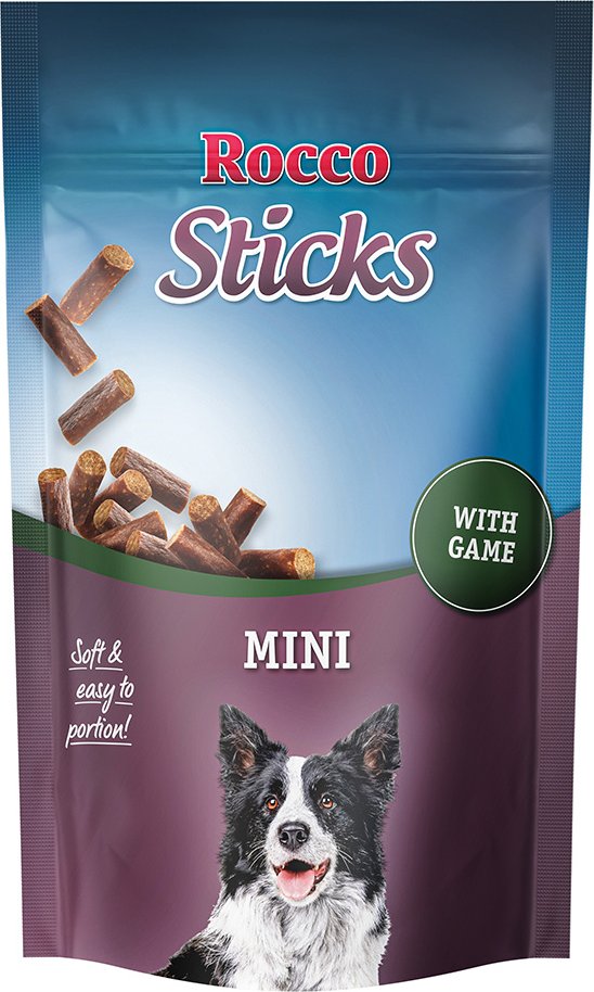 Rocco Sticks Mini 100 g / Sparpaket % mit Wild 3 x 100 g
