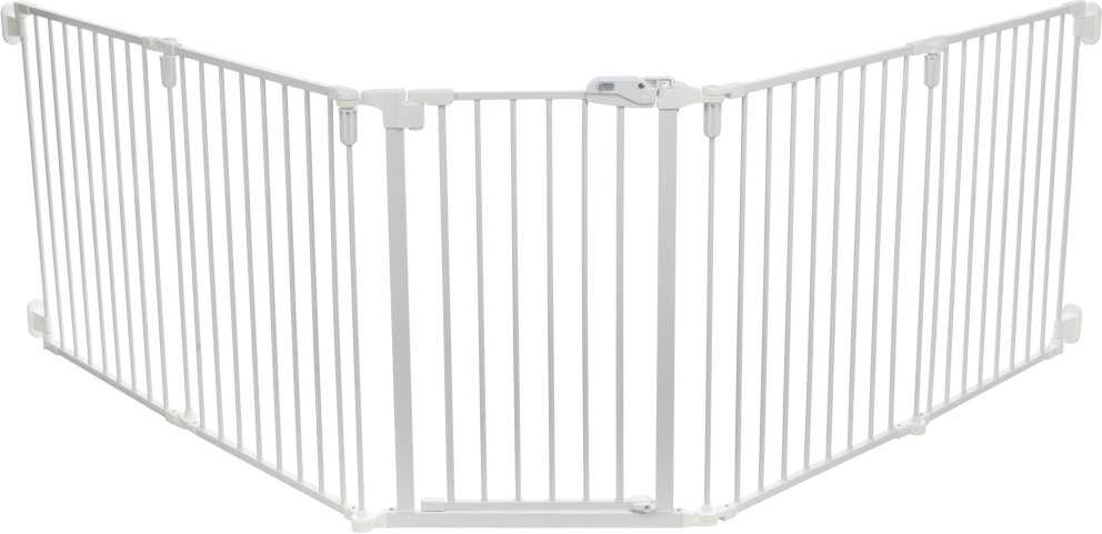 Trixie Absperrgitter mit Tür, 5-teilig - B 62,5 - 300 x H 76,5 cm