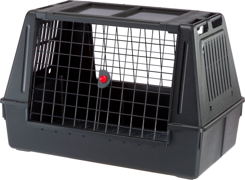 Ferplast Autotransportbox Atlas Car Scenic schwarz - B 100 x T 60 x H 66 cm (100)