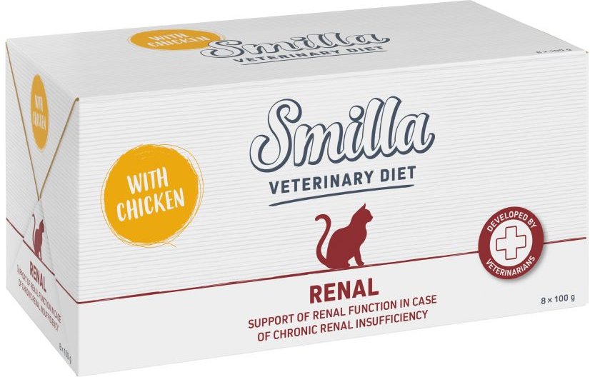 Smilla Veterinary Diet Renal Huhn - 8 x 100 g