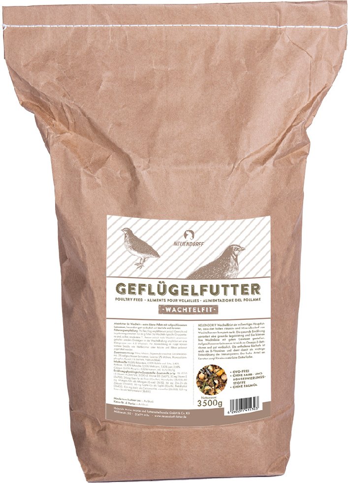 Neuendorff Premium Hobby Wachtelfit - 3,5 kg