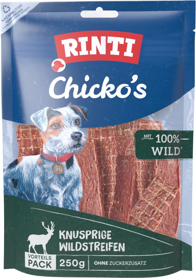 RINTI Chicko - Sparpaket: Wild 4 x 250 g