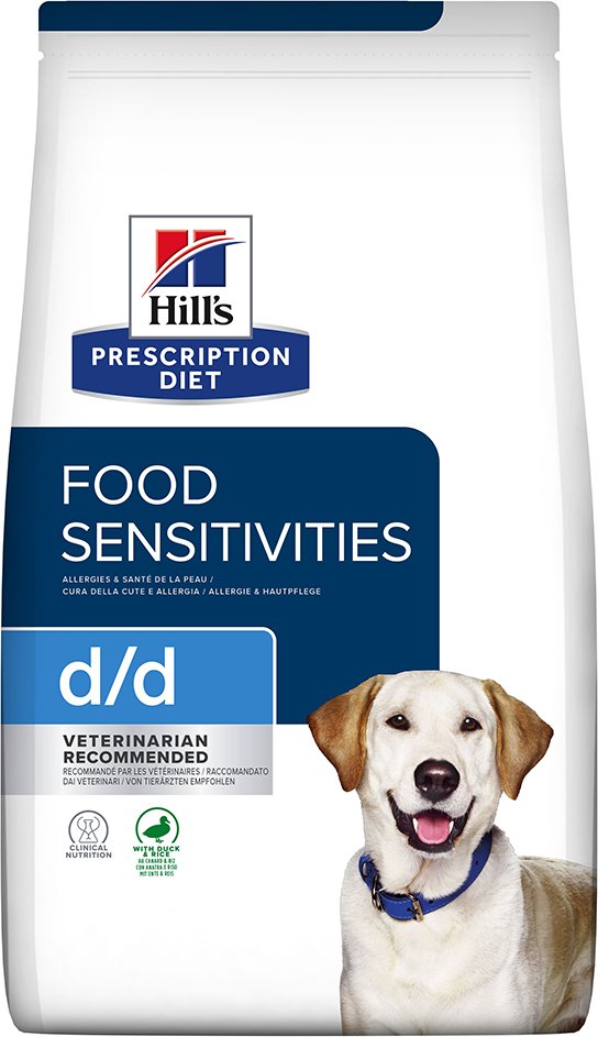 Hill's Prescription Diet d/d Food Sensitivities mit Ente & Reis - Sparpaket: 2 x 12 kg