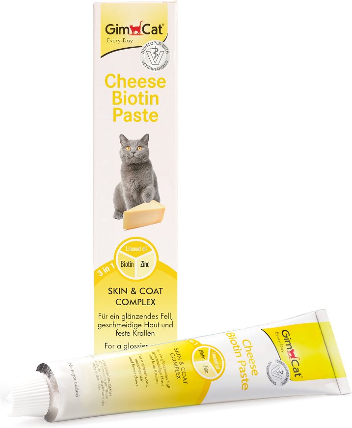 GimCat Cheese Biotin Paste - Sparpaket: 2 x 200 g