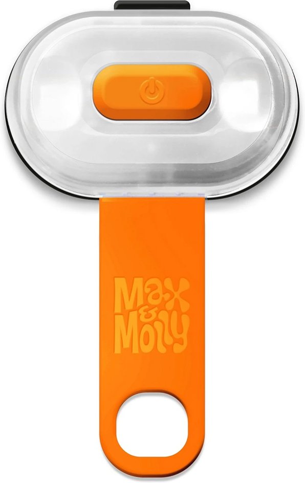 Max & Molly Matrix Ultra LED Safety light - orange