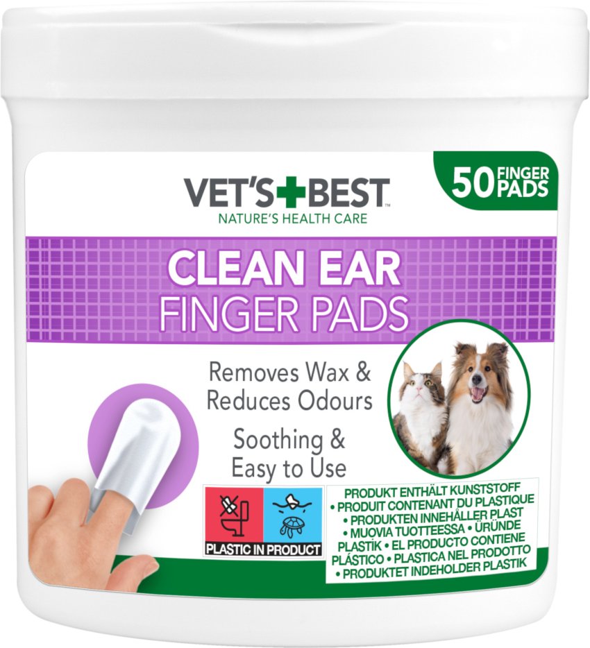 Vet's Best® Clean Ohren-Reinigungspads - 50 Pads