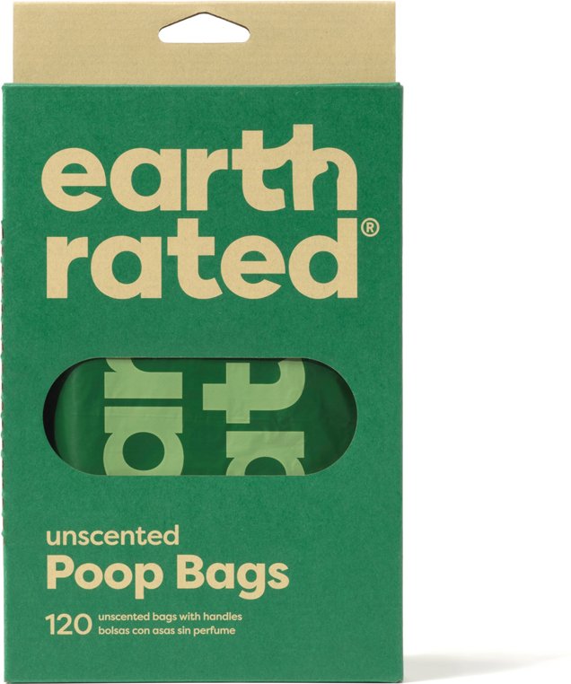 Earth Rated 120 Kotbeutel mit Griff - Duftlos