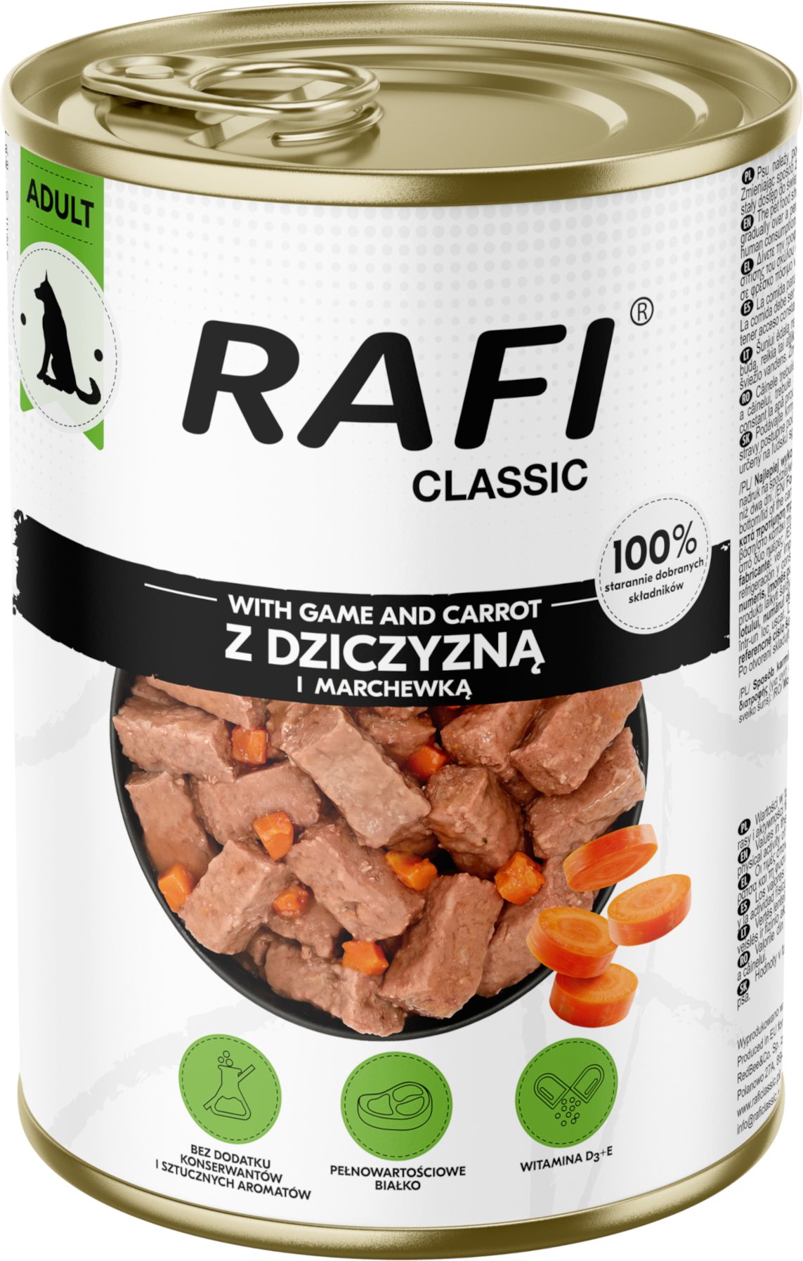 Rafi Dog 6 x 1240 g - mit Wild