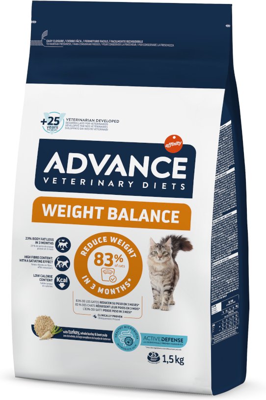 2 x Advance Veterinary Diets zum Sonderpreis! - 2 x 1,5 kg Weight Balance