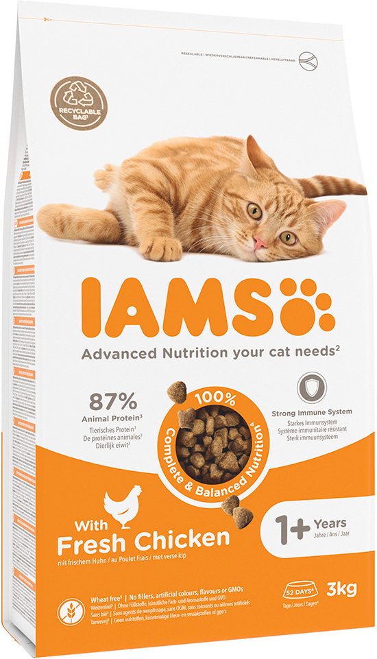 IAMS Advanced Nutrition Adult Cat mit Huhn - 3 kg