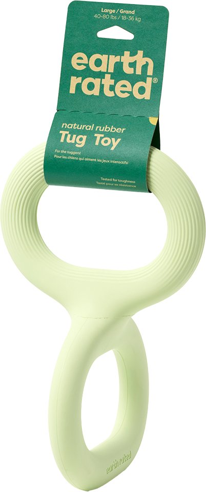 Earth Rated Zerrspielzeug aus natürlichem Gummi - Gr. L: L 17 x B 28 cm