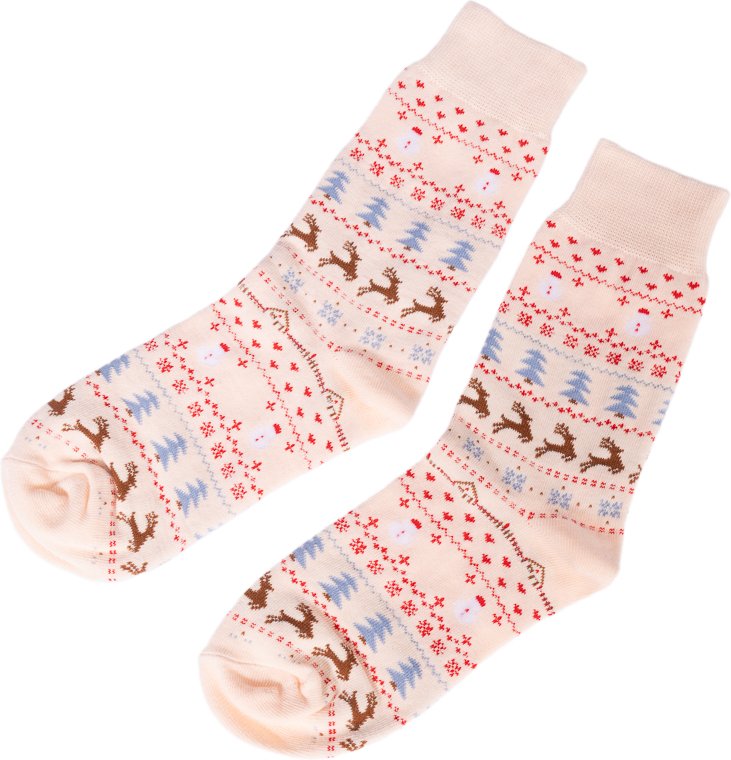 TIAKI Pet & Parent Socken mit nordischem Wintermuster - Für Hundebesitzer - Einheitsgröße (36 - 41 / 1 Paar)