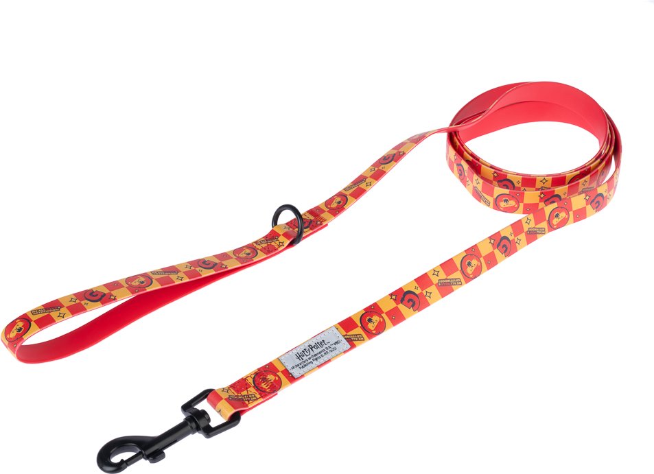 Harry Potter Hundeleine Gryffindor - 200 cm lang, 20 mm breit