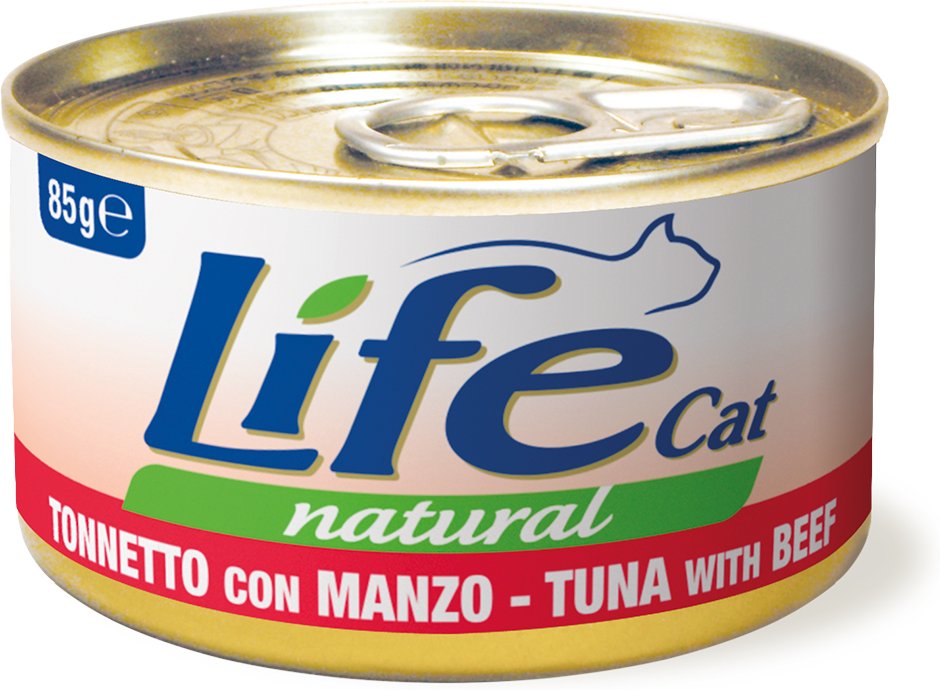LifeCat Adult Thunfisch & Rind - 24 x 85 g