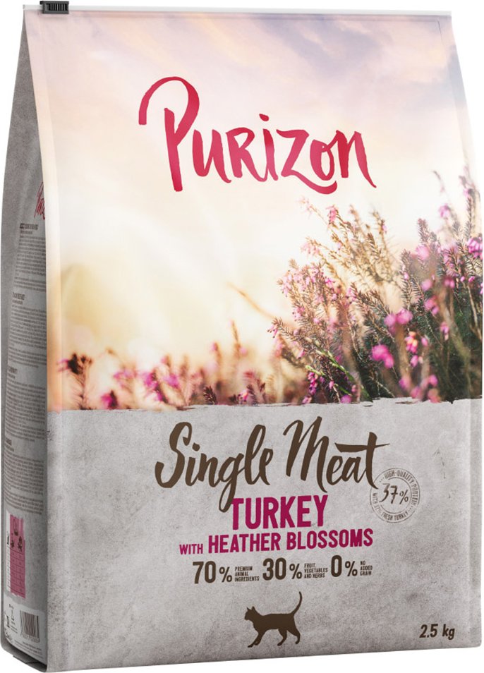 Purizon Single Meat Pute mit Heidekrautblüten - 2,5 kg