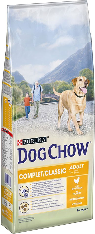 PURINA Dog Chow Complet/Classic mit Huhn - 14 kg