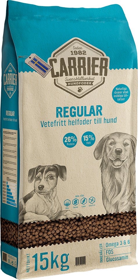 Carrier Regular Hundefutter - Sparpaket: 2 x 15 kg