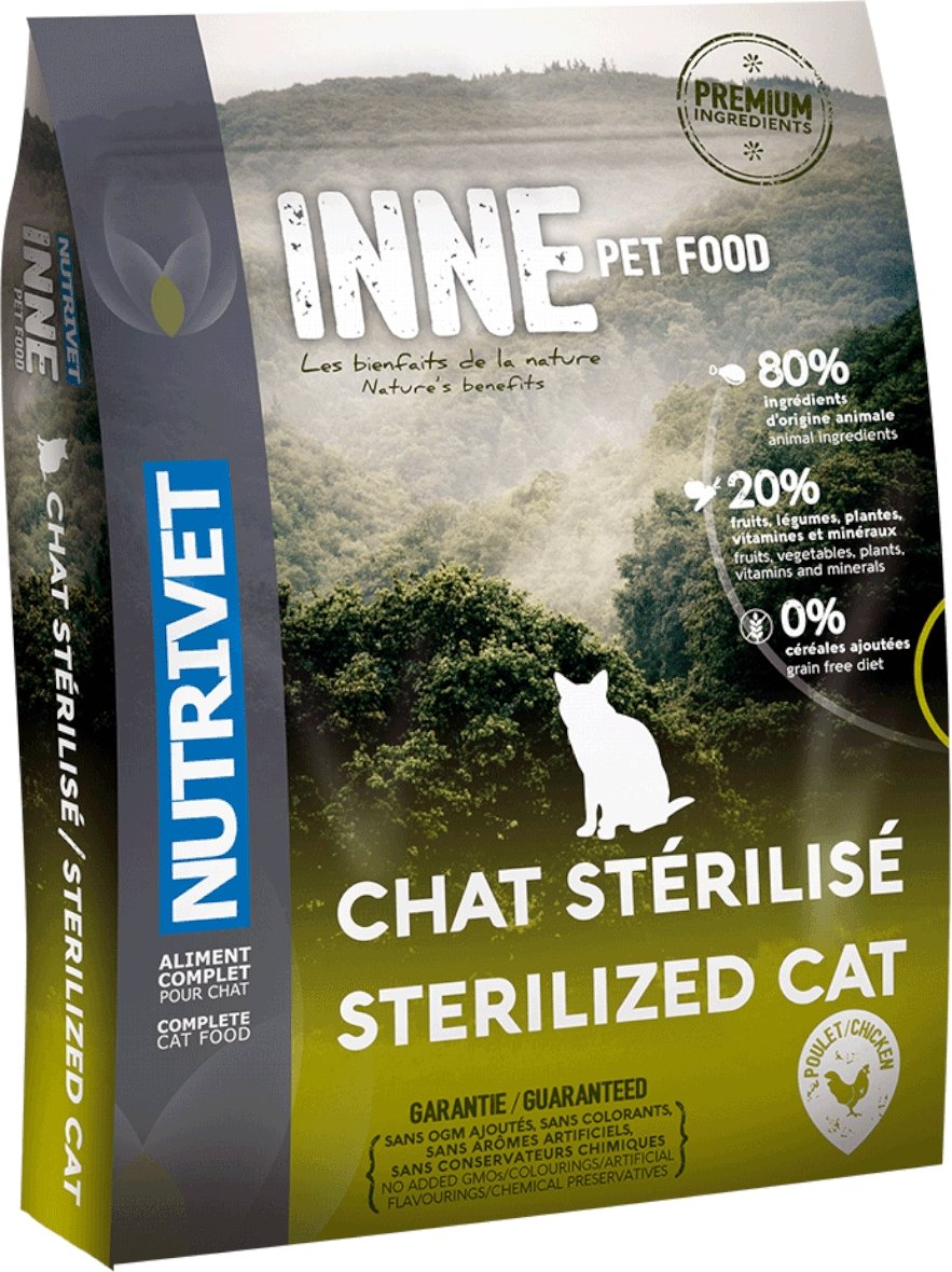 Nutrivet Inne Sterilised Cat mit Huhn - 1,5 kg