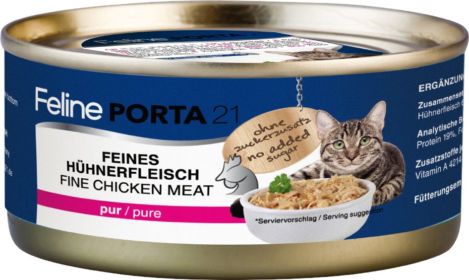Feline Porta 21 6 x 156 g - Hühnerfleisch pur