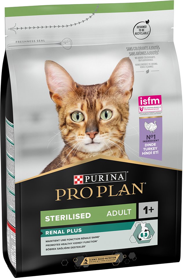 PURINA PRO PLAN Sterilised Adult Renal Plus Truthahn - 3 kg