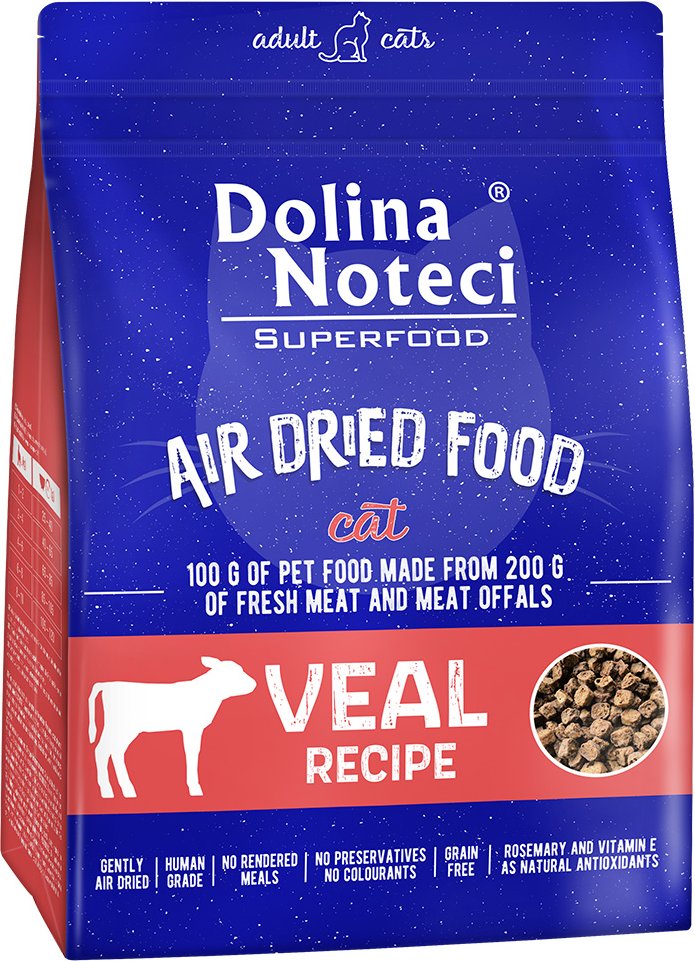 Thumbnail - Dolina Noteci Superfood Feline Kalb - Sparpaket: 2 x 1 kg