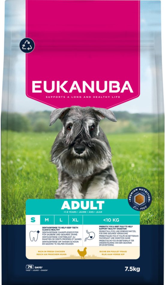 Eukanuba Premium Nutrition Adult Small Breed Huhn - 7,5 kg