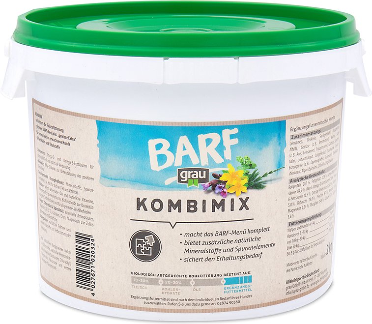 Thumbnail - GRAU BARF KombiMix - 2 x 2 kg