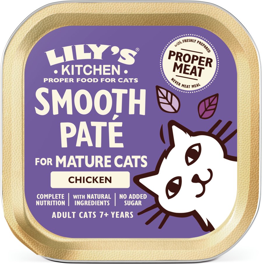 Lily's Kitchen Senior Smooth Paté Selection 19 x 85 g - Huhn
