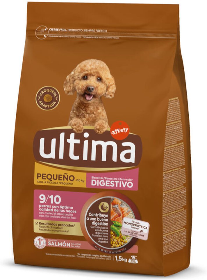 Ultima Mini Digestive Well-Being Lachs - 3 kg (2 x 1,5 kg)