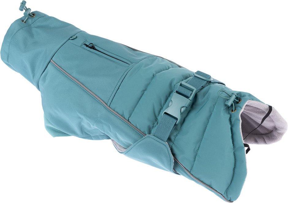 Nomad Tales Spirit Softshell-Hundemantel Pacific - ca. 50 cm Rückenlänge