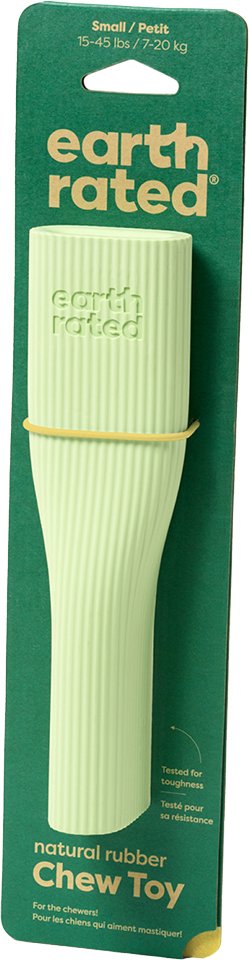 Earth Rated Kauspielzeug aus natürlichem Gummi - Gr. S: L 17,8 x B 5 cm