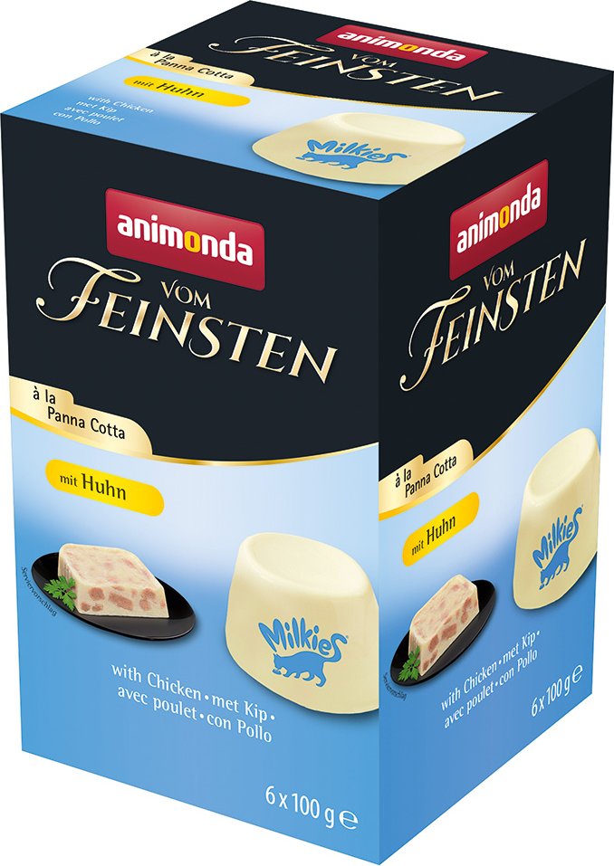 animonda Vom Feinsten Adult à la Panna Cotta 6 x 100 g - mit Huhn