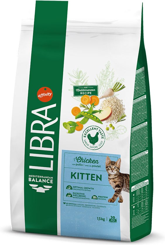 Thumbnail - Libra Cat Kitten Huhn - Sparpaket: 2 x 1,5 kg