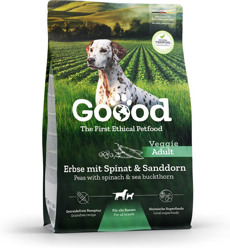 Goood Adult Veggie Erbse mit Spinat & Sanddorn - 1,8 kg