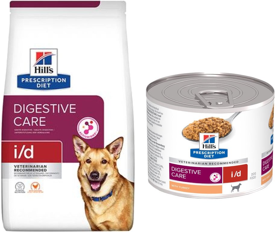 6 kg / 6,5 kg Hill's Prescription Diet i/d Digestive Care + 6 x 200 g i/d Nassfutter gratis! - 6,5 kg mit Huhn + 6 x 200...